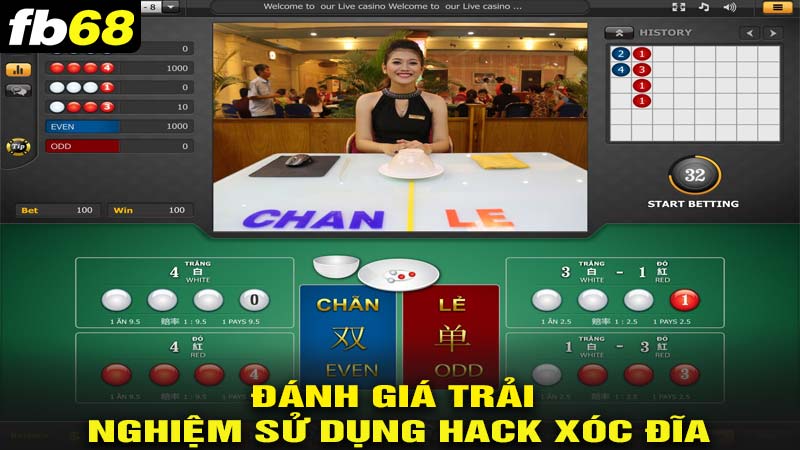 Đánh giá trải nghiệm sử dụng hack xóc đĩa